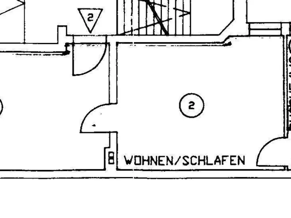 MOD. 2 ZIMMERALTBAUWHG. IM GUTBÜRGERLICHEN STEGLITZ - RUHIGE LAGE/NÄHE SCHLOßSTRASSE