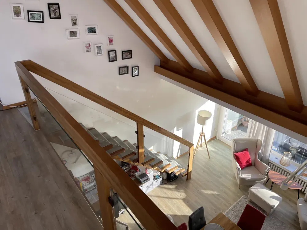 Schöne Maisonette-Wohnung mit großzügigem Balkon