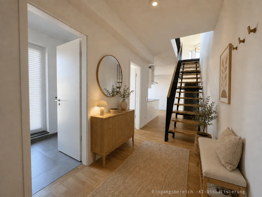 Erstbezug| Exclusive Maisonette Penthouse mit Galerie & Loggia | separate Gäste-WC | nahe Müggelsee