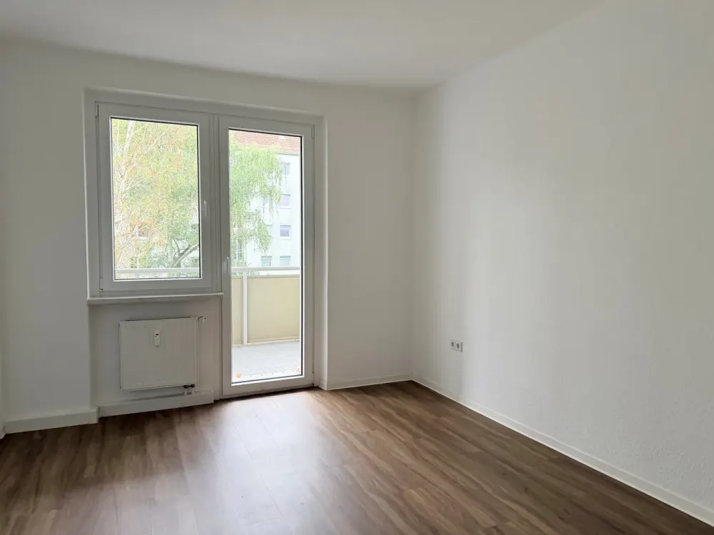 Wohnen mit Wohlfühlfaktor, zentrale 2-Raumwohnung mit Balkon und viel Tageslicht