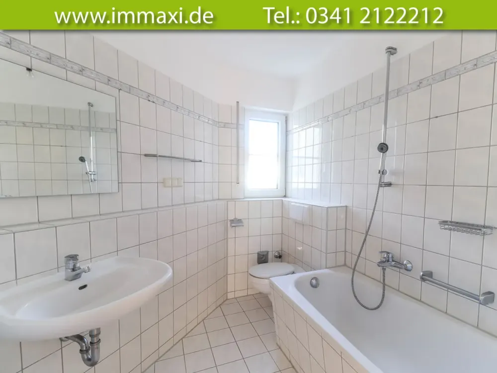 KURZFRISTIG ANSCHAUEN + MARKKLEEBERG + 2 RAUM WOHNUNG + TERRASSE