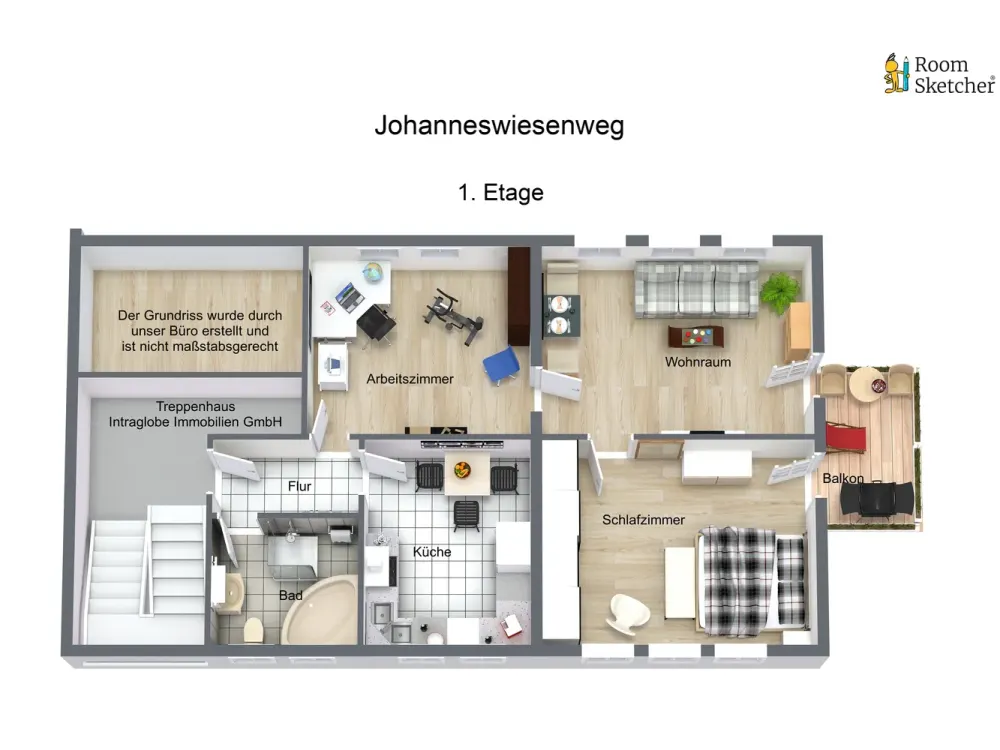 Neu Anspach - DG-Wohnung für 1-2 Personen