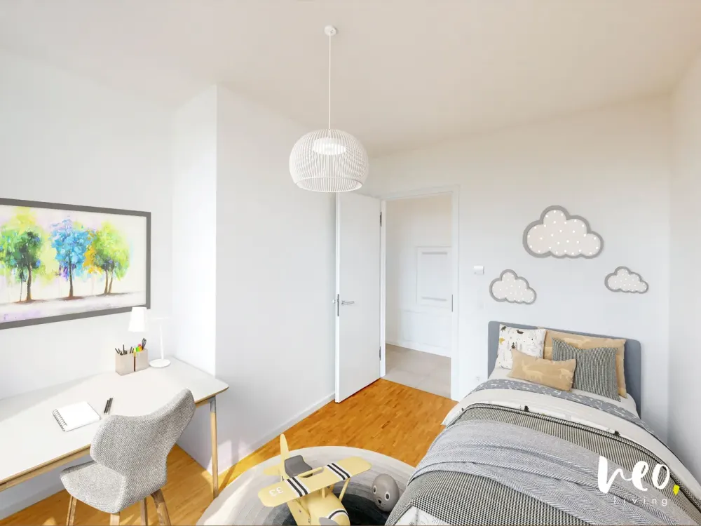 Exklusive 4-Zimmer-Wohnung mit großer Fensterfront