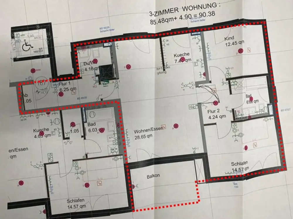 3-Zimmer-Wohnung in Karlsfeld-West