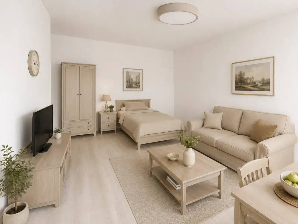 Cozy 1-Room Apartment in the Heart of Wilsdruff