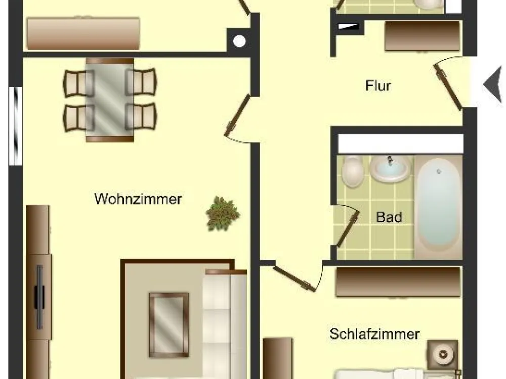 3-Zimmer-Wohnung in Ratingen West