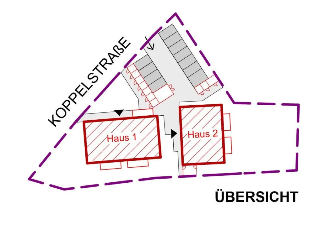 Moderne 3-Zimmer-Erdgeschosswohnung mit Terrasse