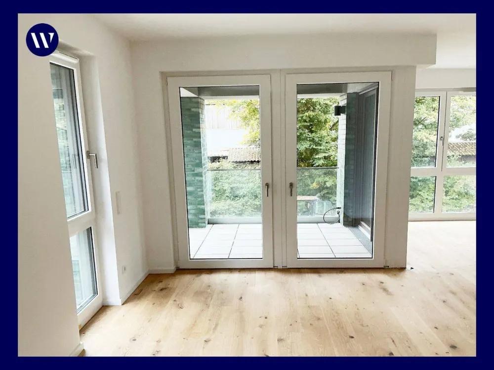 Einziehen und Genießen! Neubauwohnung mit 3 Zimmern, lichtdurchflutet, Loggia, Einbauküche, Aufzug