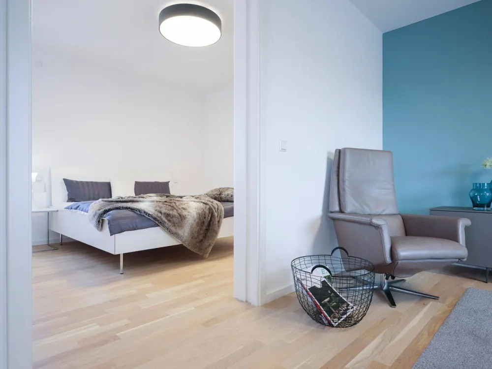 Moderne 2-Zimmer-Service-Wohnung für Senioren mit Loggia im Quartier Langseestraße