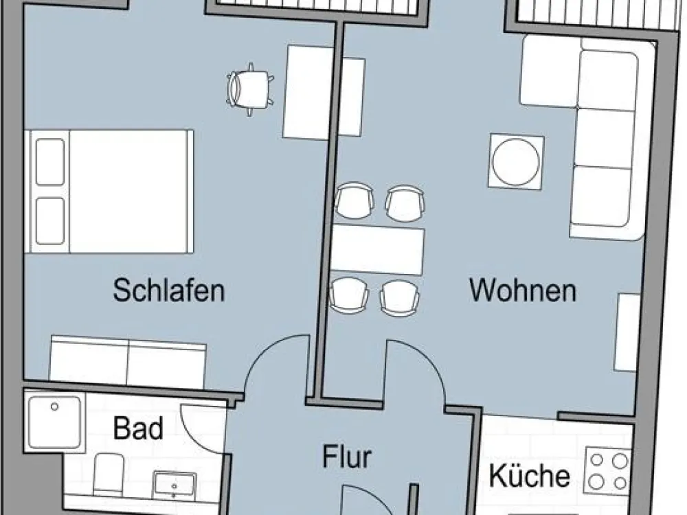 Leipzig Lindenau- 2 Zimmer Wohnung- frei ab sofort