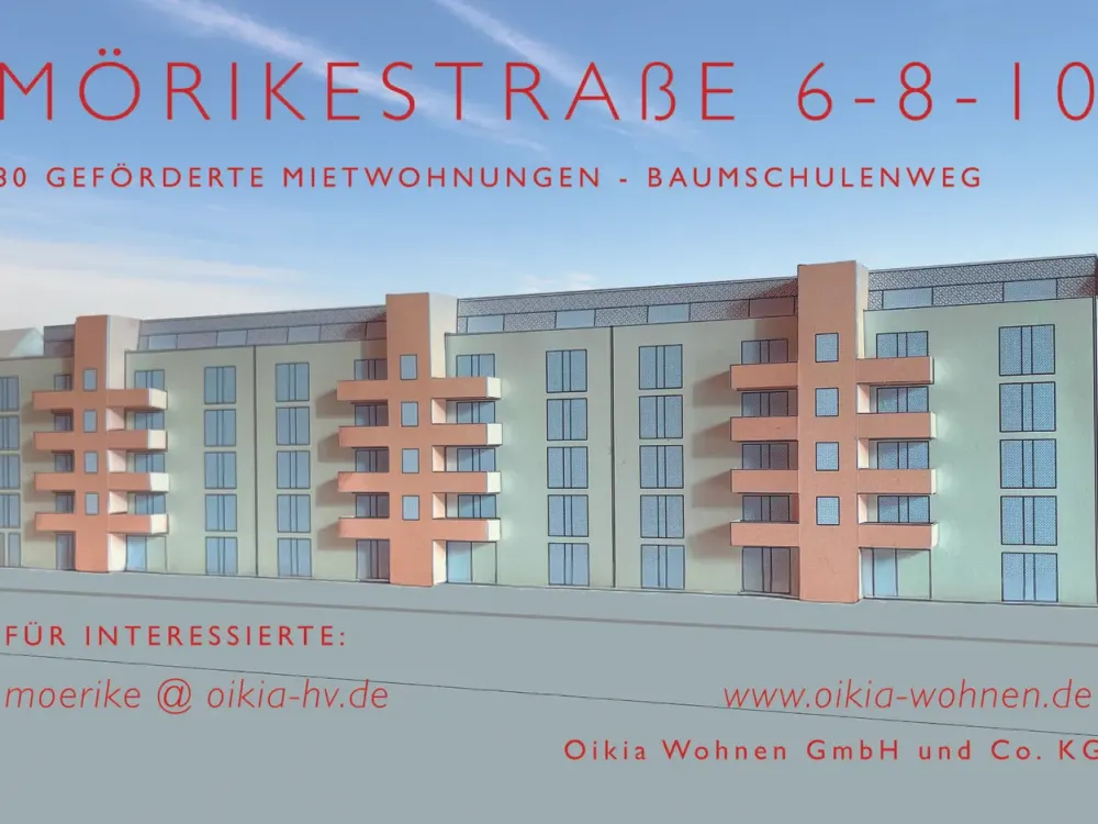 Neubau Treptow, Mörikestr. - ausschließlich für Inhaber eines Wohnberechtigungsscheins 180 o .220
