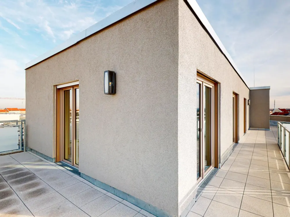 Exklusive Penthousewohnung: 4 Zimmer mit 2 Bädern und Dachterrasse