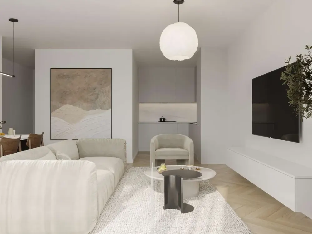 Stilvolle 2-Zimmer-Maisonette im Erdgeschoss und Souterrain