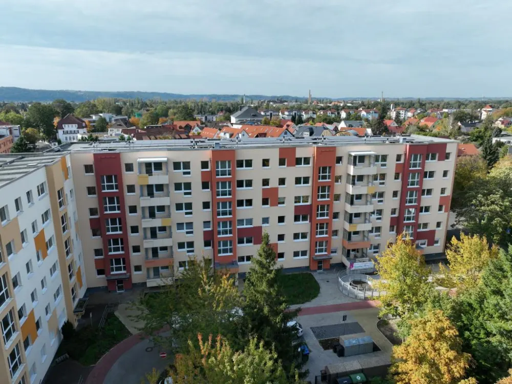 sanierte 2-Raumwohnung mit Balkon im Herzen von Coswig