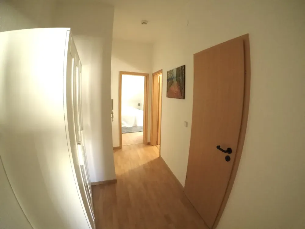Sehr schöne 2-Zimmer DG Whg, renoviert, möbliert + Einbauküche