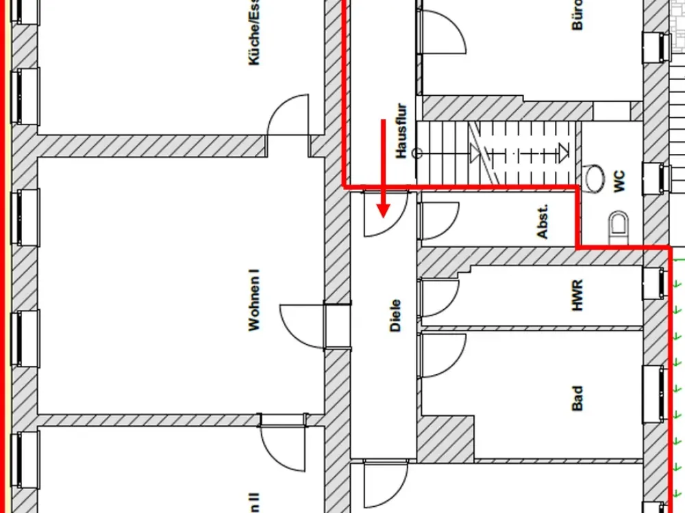 Schöne 3-Zimmer-Hochparterre-Wohnung in Pankow / Prenzlauer Berg