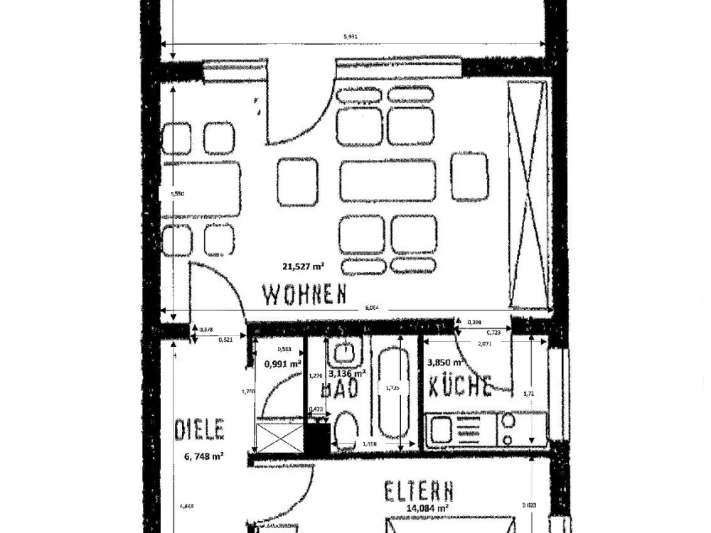 2 Zimmer Wohnung - ab 01.09.2026