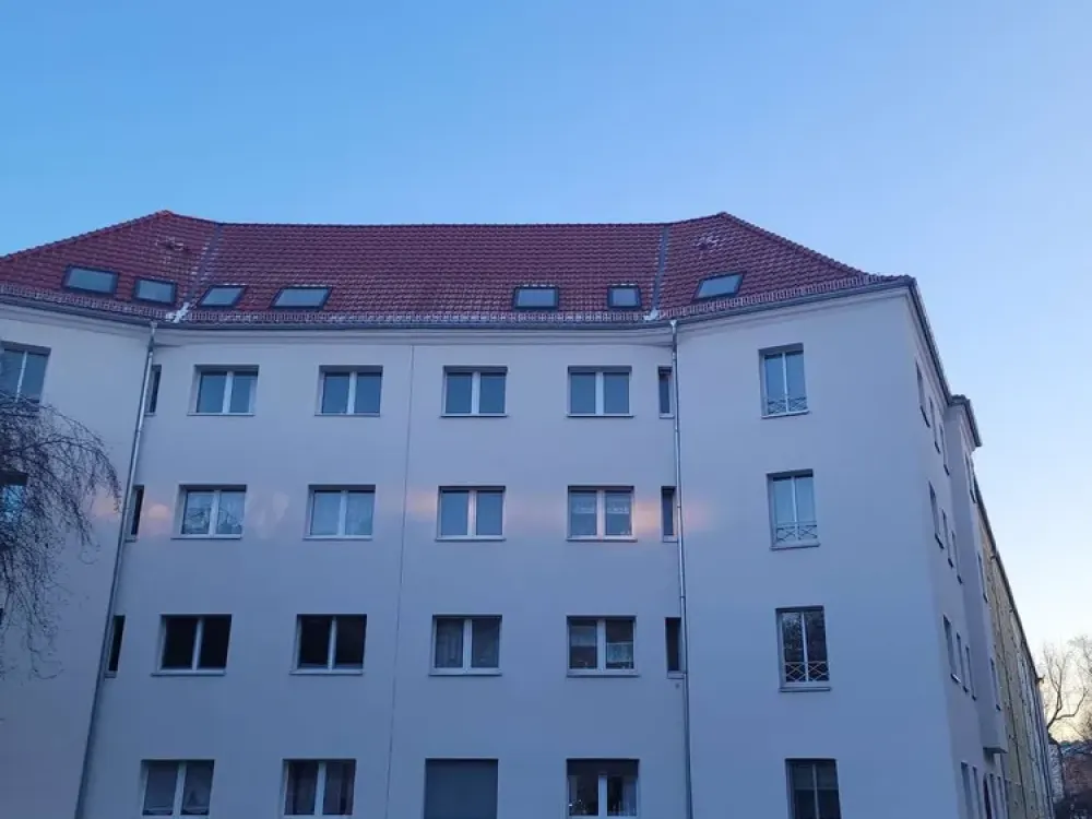 Eutritzsch - sonnige 2-Raum-Wohnung in ruhiger Lage mit offener Küche, Tageslichtbad und Dusche