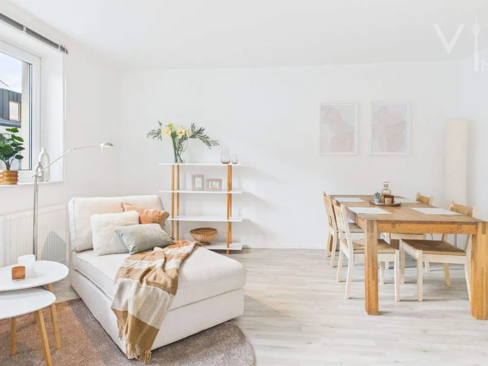 URBAN & COZY! Möblierte 2-Zimmer-Wohnung mit Einbauküche und Loggia