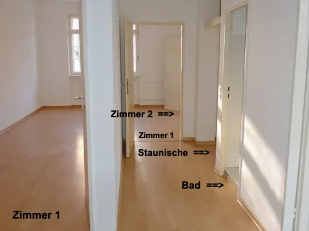 Drakestraße, nahe S-Bahn Lichterfelde-West - gute, zentrale Wohnlage, KEIN Balkon - 3 Zimmer