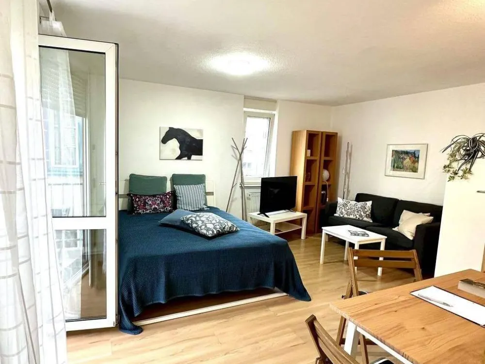 Attraktive 1 Zi.-Wohnung - möbliert - Balkon - TG !