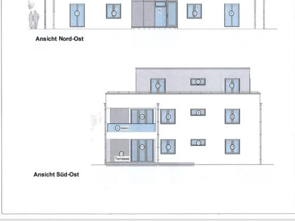 2-Raumwohnung mit Terrasse in Rostock-Gehlsdorf