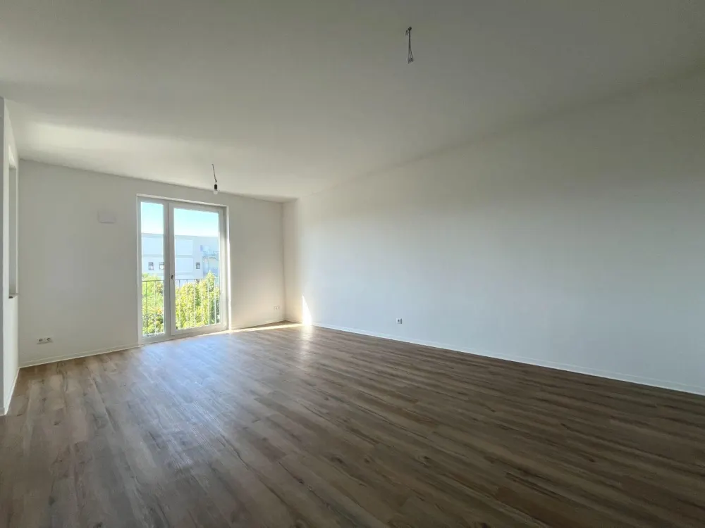Stilvolle 3-Zimmer-Neubauwohnung mit Balkon und Loggia im Zentrum | Optional mit EBK