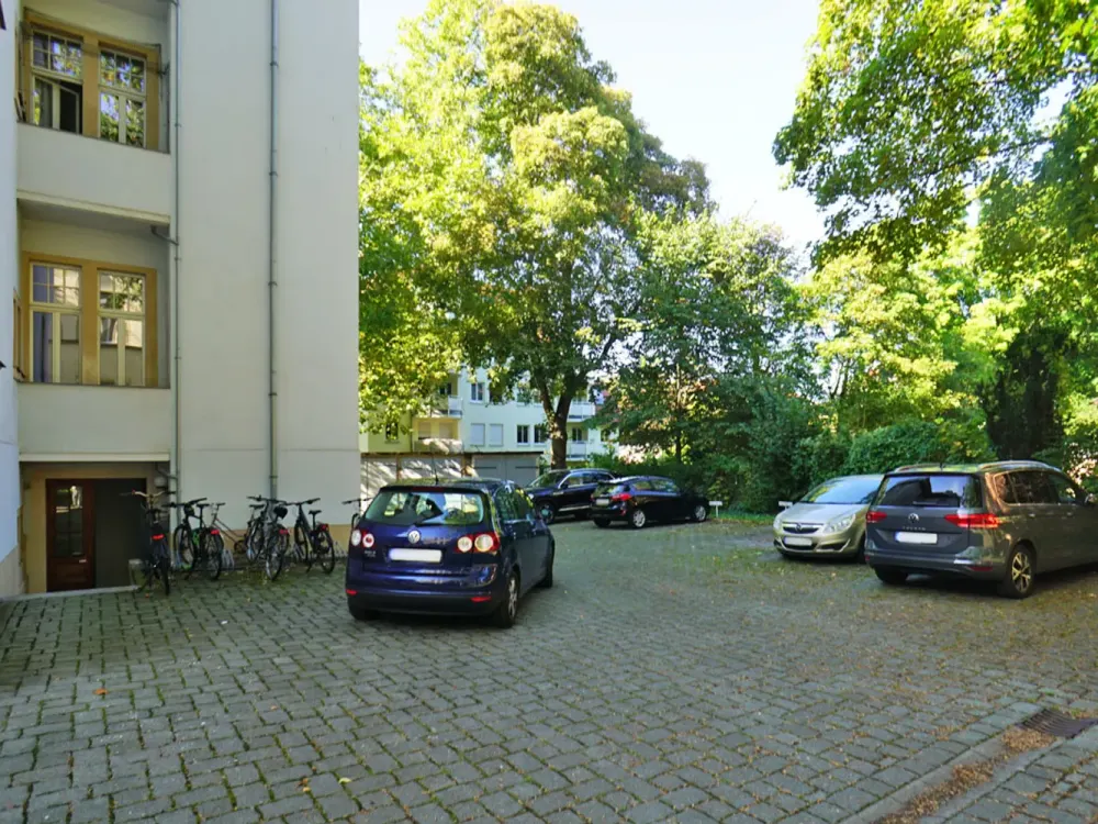 Im Bayrischen Viertel - Blick über Plauen