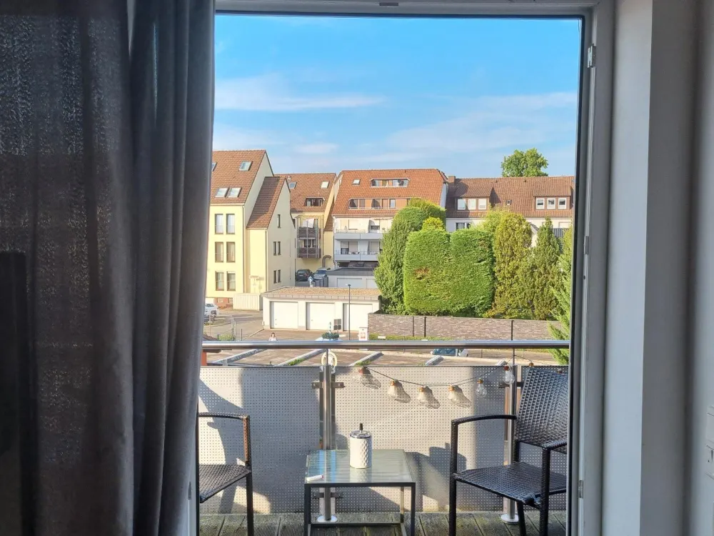 Schöne helle Wohnung im Dachgeschoß mit Balkon