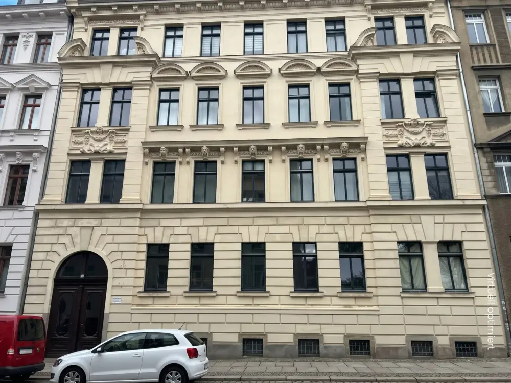 ** Wohnen im Zentrum von Leipzig ** Helle, großzügig geschnittene 2-Zi.-Whg. mit besonderem Charme