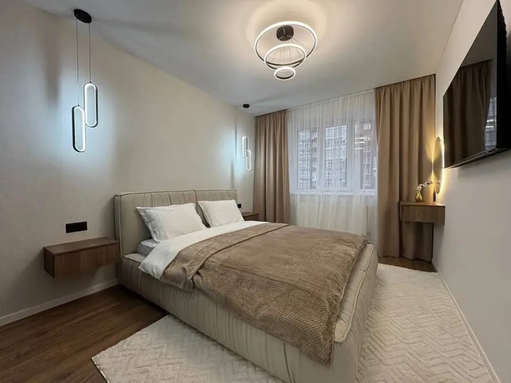 Luxurious 2-Room Apartment with Balcony and Parking Space on the 1st Floor