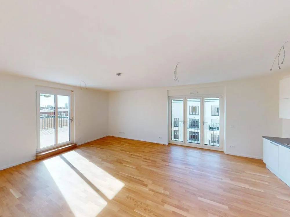 Stilvolles Penthouse-Apartment: Exklusive 4-Zimmer-Wohnung mit Dachterrasse und Einbauküche