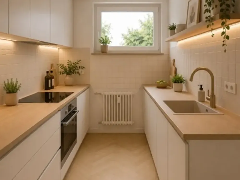 Erstbezug nach Komplettsanierung: 3 Zimmer mit Balkon und Garage in Stetten