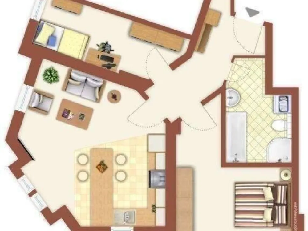 3 - Raumwohnung, Hochwertig sanierter Altbau!