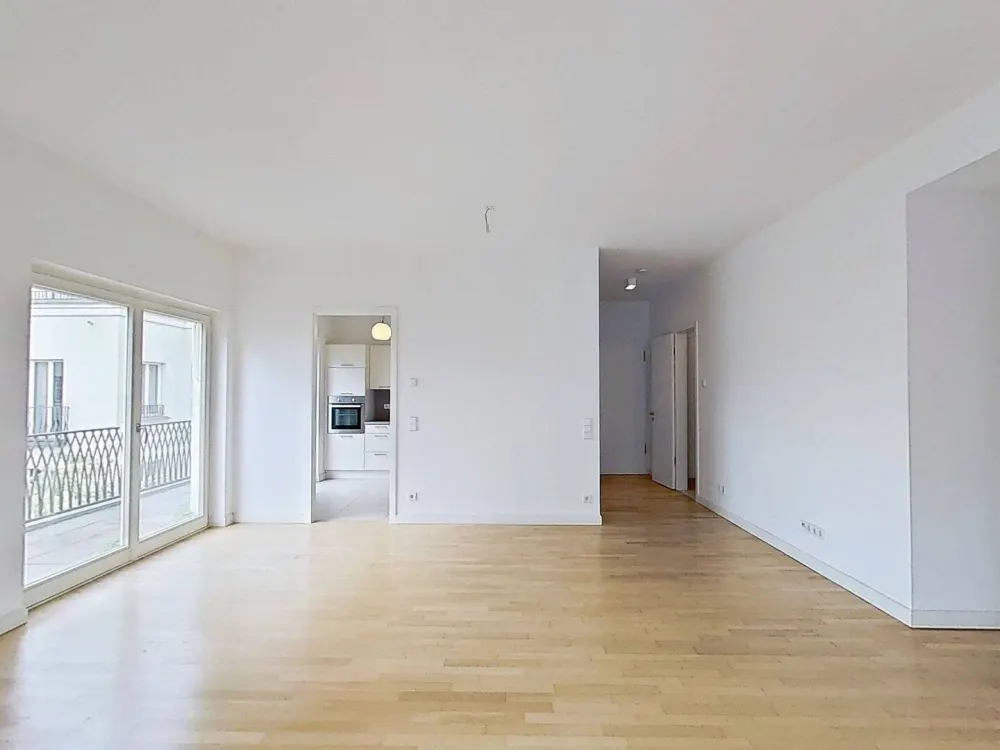 Exklusiver 2-Zimmer-Neubau mit 2 BALKONEN, EBK, Concierge-Service uvm. in den begehrten Heinrich-Heine-Gärten