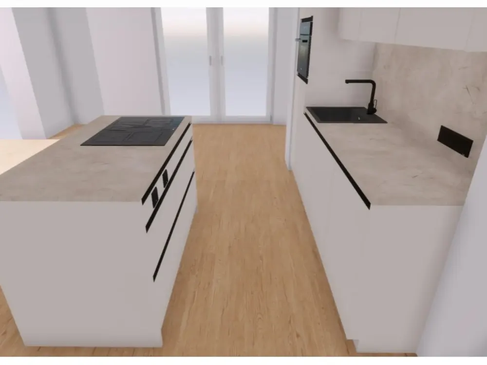 Dreamlike Roof Terrace Apartment with Modern Open-Plan Kitchen - First Occupancy After Renovation, WE12