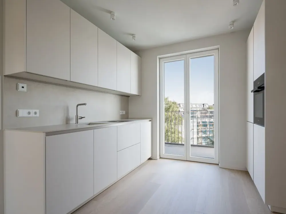 Neubau-Erstbezug Eppendorf: Exklusive 2-Zimmer-Dachgeschosswohnung im Jugendstilhaus in Bestlage