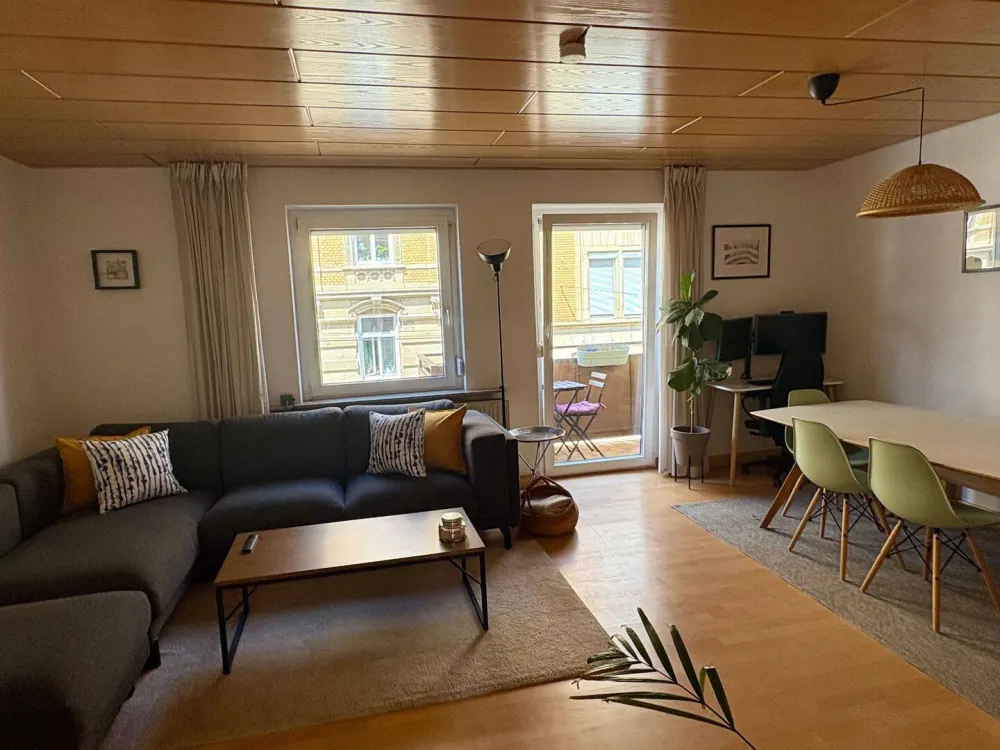 Möblierte 3-Zimmer-Wohnung zur Zwischenmiete in Stuttgart-West (Ludwigstraße / Schwabstraße) Verfügbar vom 01.10.2026 bis 30.04.2027 (7 Monaten)