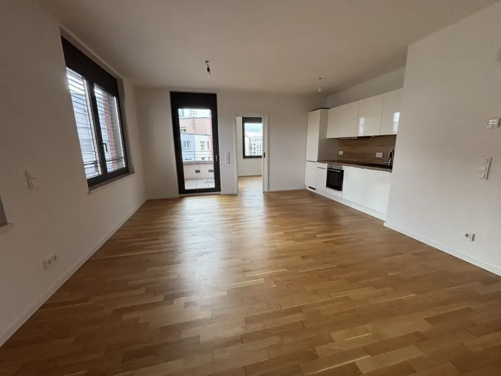 Highlight: Schöne 2-Zimmer-Wohnung im Neubau zentral in Frankfurt-Ostend