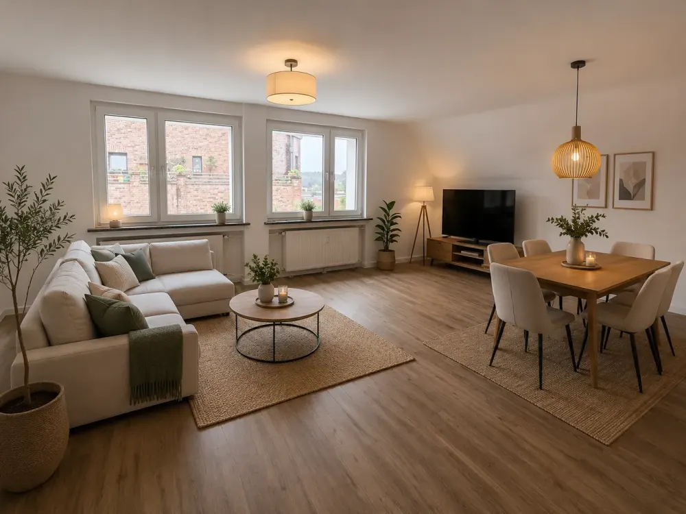 Schöne 2 Zimmer - Dachgeschosswohnung zu vermieten.