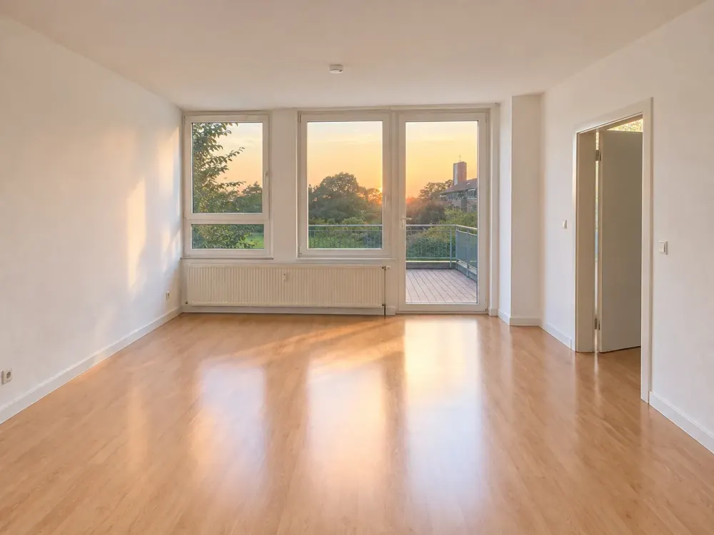 Partially Furnished 2-Room Single Apartment in a Quiet Location