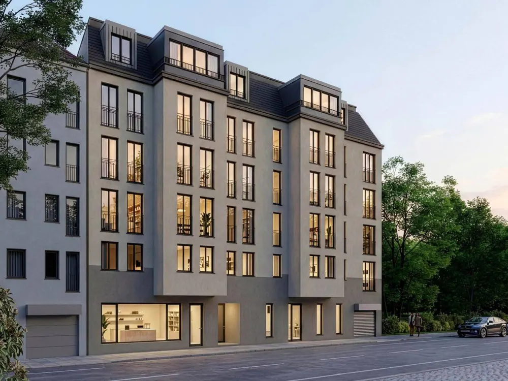 Columba64 - moderner, stadtnaher Neubau - 4 Zimmer mit Balkon