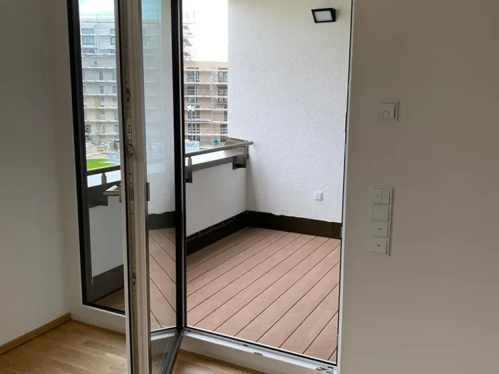 Zuhause mit 2 Zimmern und Balkon in Obermenzing