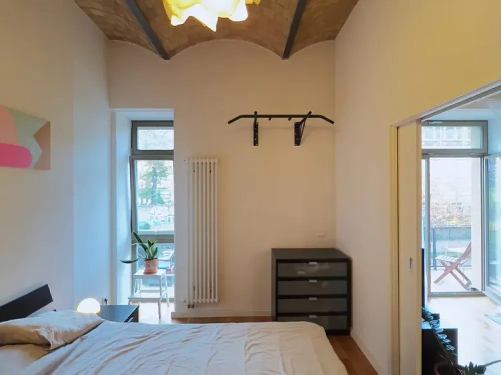 Möbliertes Loft in altem Industriebau zur Zwischenmiete - Miete ist all inclusive