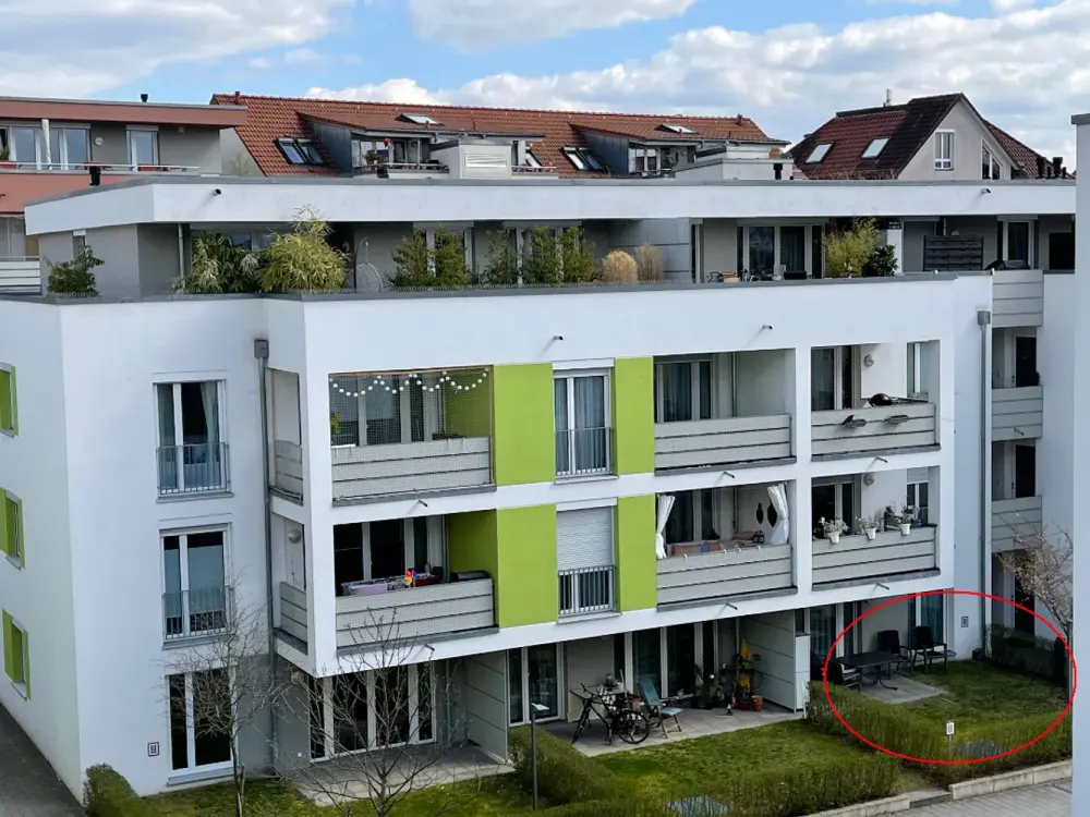 Urbaner Lebensstil: 2- Zimmer Wohnung mit Terrasse!