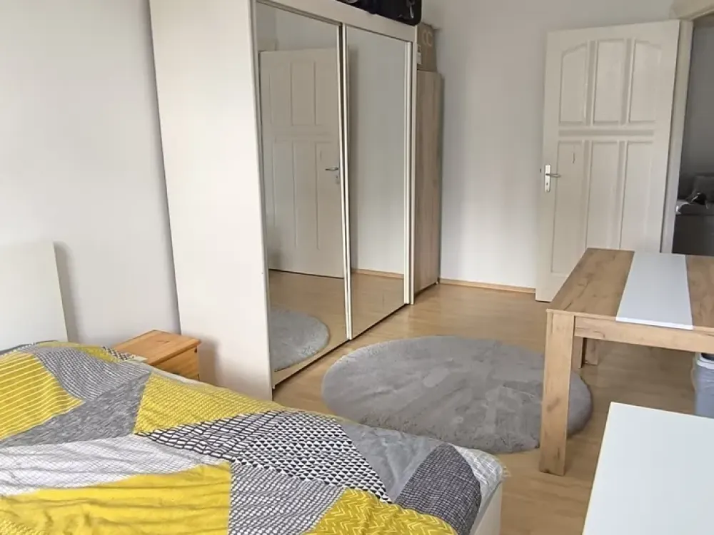Bright 2-Room Apartment with Balcony & Fitted Kitchen