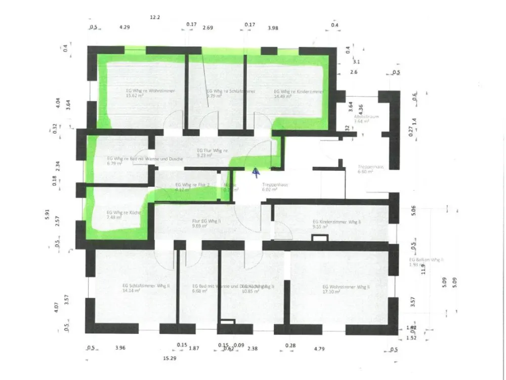 3 Raum EG Wohnung in Radeberg