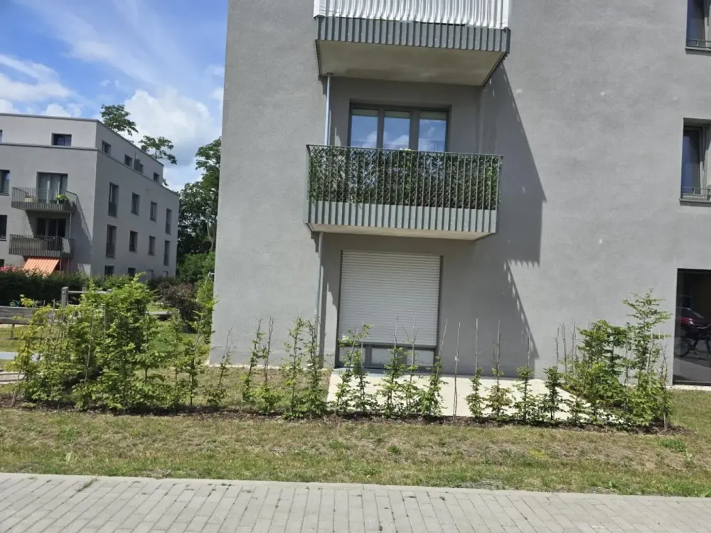2-Zimmer-Mietwohnung, 56,54 m², EG, EBK, Terrasse, Fahrstuhl, Tiefgarage, Keller, Kladow