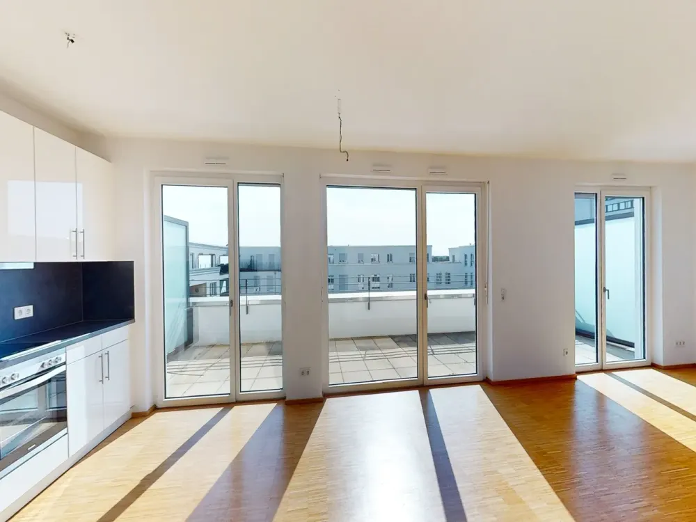 Helle 3-Zimmer Wohnung mit Einbauküche