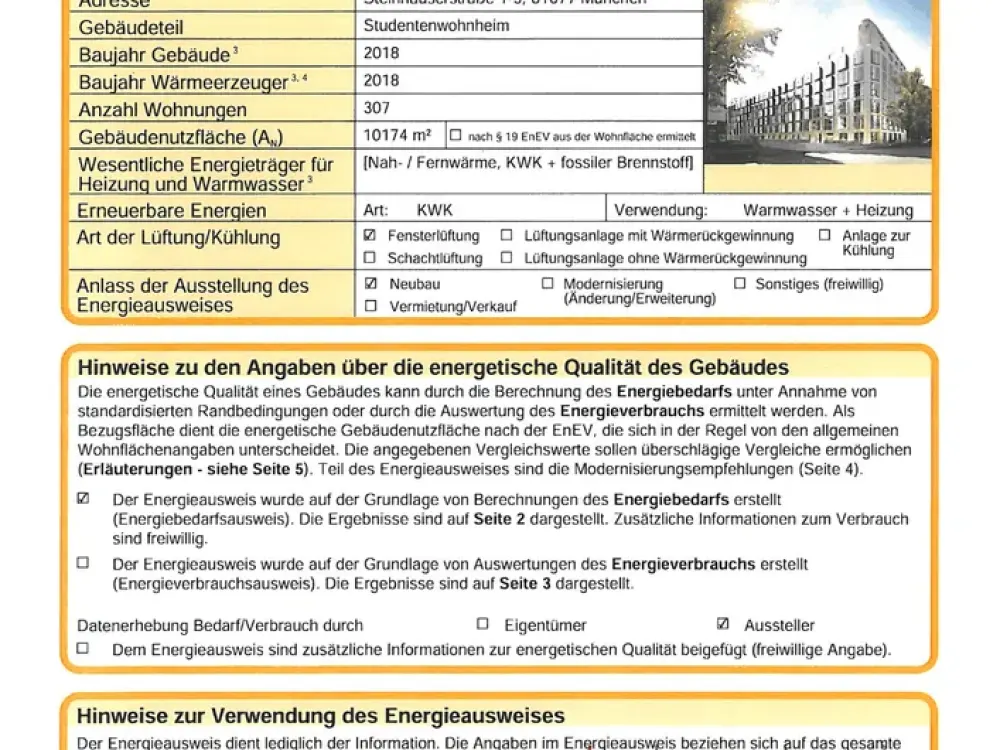 Ruhiges und möbliertes 1-Zimmer-Apartment in Bogenhausen - Immatrikulationsbescheinigung notwendig!